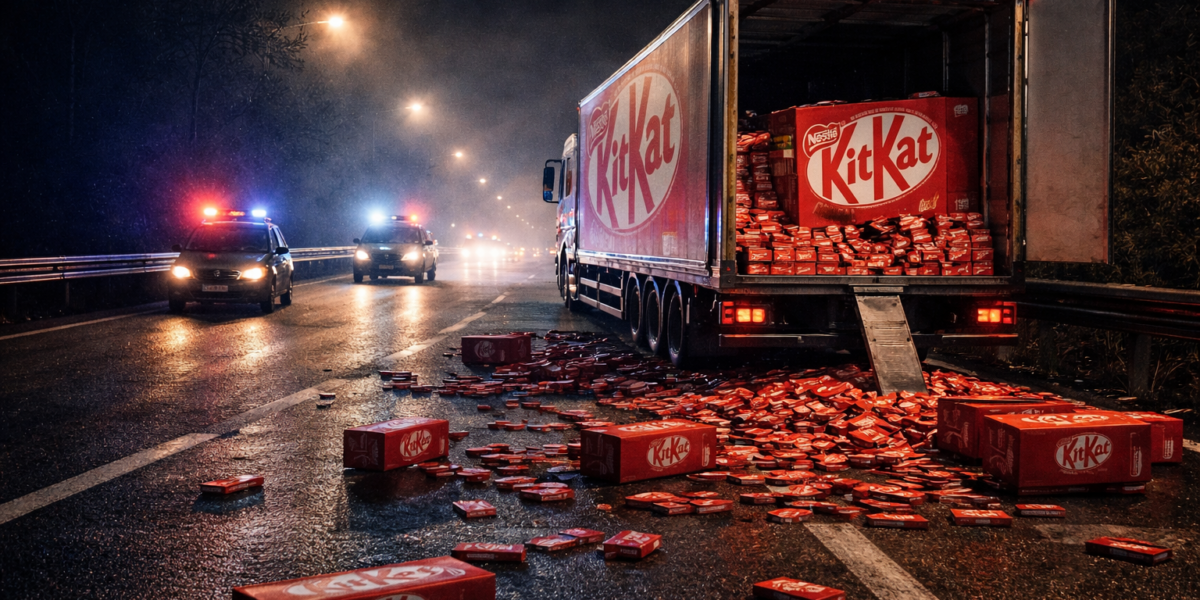 Roban más de 400 mil chocolates KitKat en Europa: cargamento sigue desaparecido