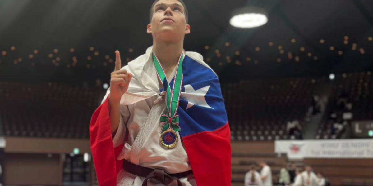 Deportista montino Ian Tapia se corona campeón en Japón y clasifica a Copa del Mundo en Bulgaria