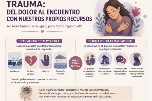 Trauma: del dolor al encuentro con nuestros propios recursos