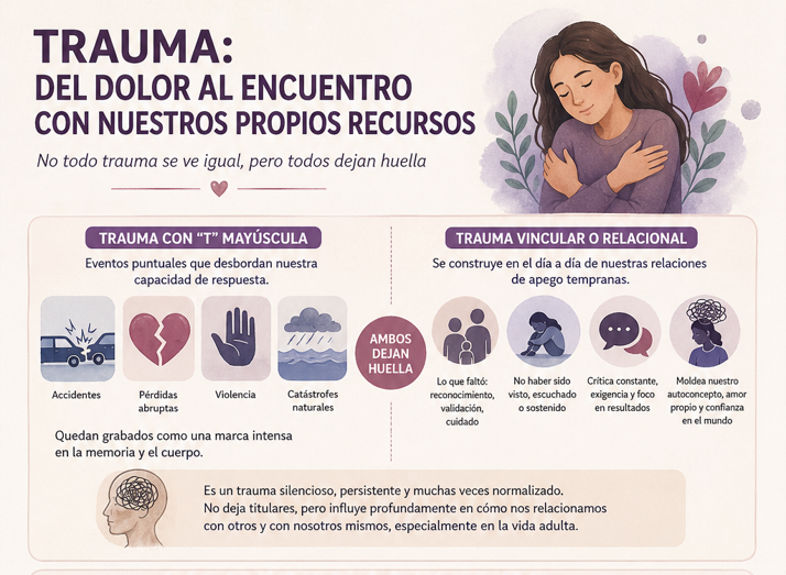 Trauma: del dolor al encuentro con nuestros propios recursos