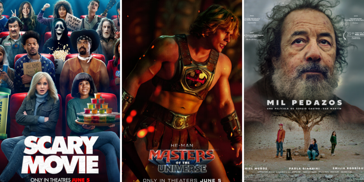 Estrenos en cines: Scary Movie, He-Man y una película chilena llegan esta semana a salas