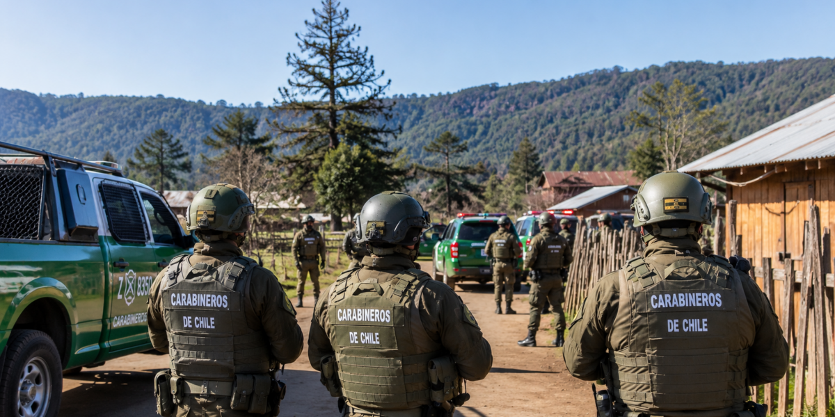 Operativo en Temucuicui deja cinco detenidos: la importancia de la presencia del Estado para enfrentar a grupos extremistas