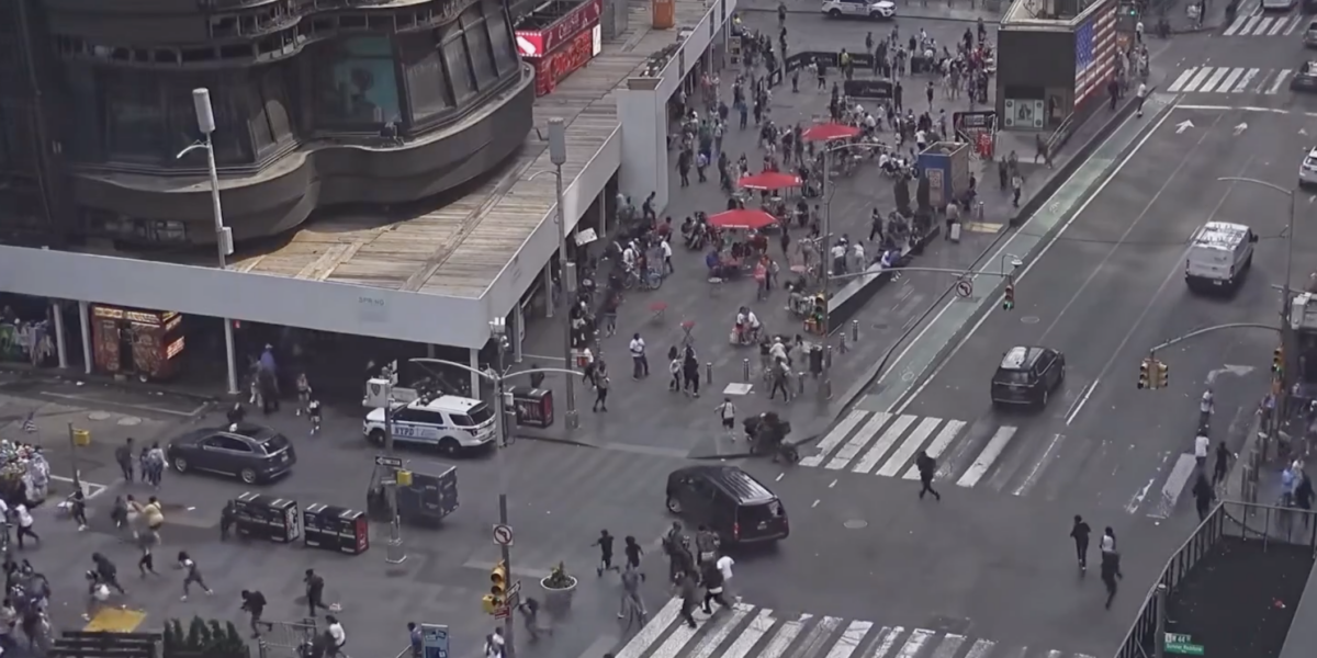 Tiroteo en Times Square deja un herido y provoca pánico entre turistas en Nueva York