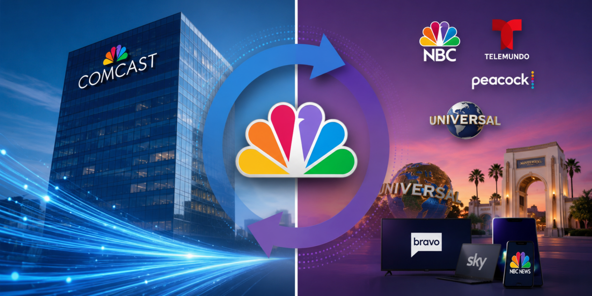 Comcast separará NBCUniversal y Sky en una nueva compañía de medios