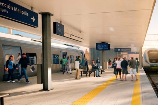 Cerrarán temporalmente atravieso peatonal del Paradero 21 por obras del Tren Alameda-Melipilla en El Monte