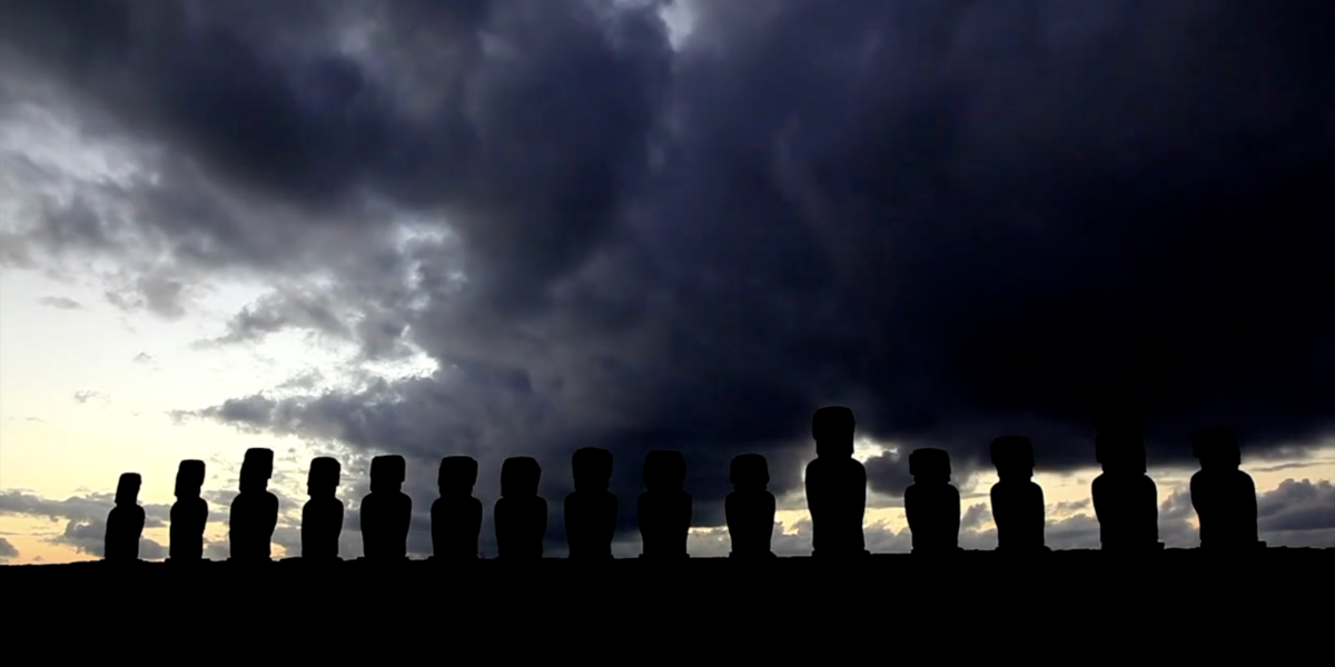 Frente de mal tiempo afecta a Rapa Nui con vientos sobre los 100 km/h y otro sistema amenaza a la RM