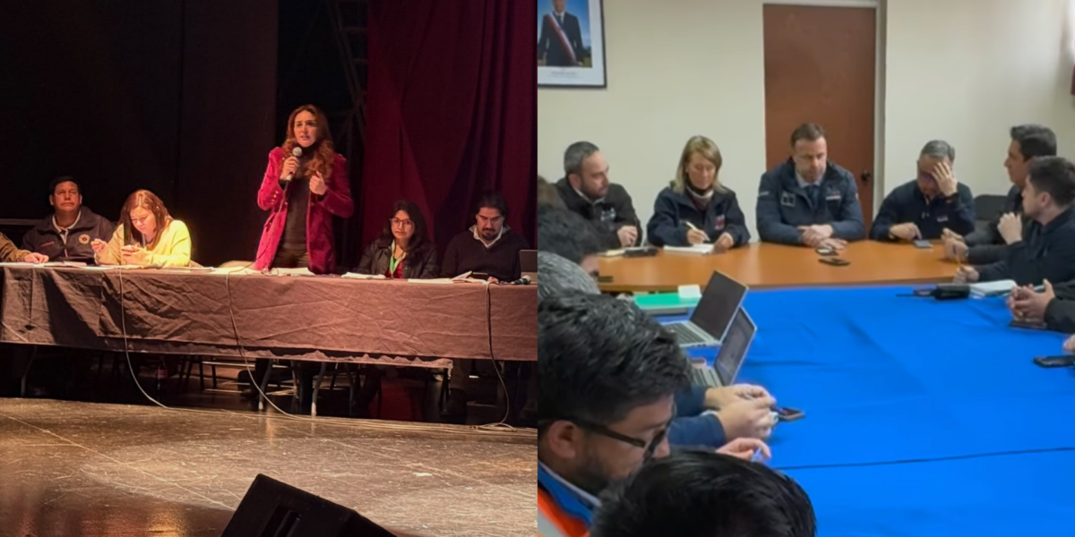 El Monte refuerza coordinación ante sistema frontal: COGRID comunal y provincial activan medidas preventivas