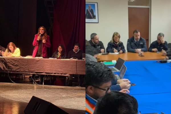 El Monte refuerza coordinación ante sistema frontal: COGRID comunal y provincial activan medidas preventivas