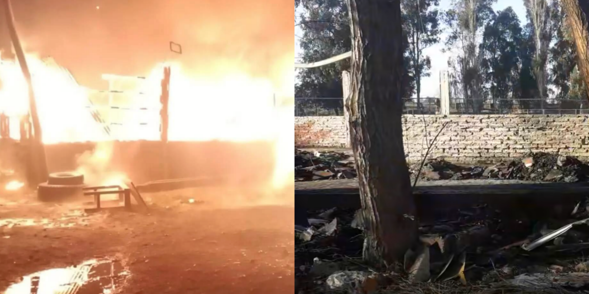 Club Santa Adela FC busca levantarse tras incendio que afectó su sede en El Monte