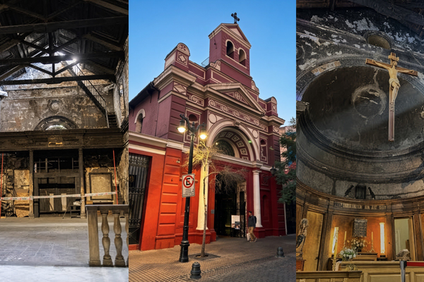 Iglesia de la Veracruz proyecta restauración por $1.600 millones y un centro cultural tras el incendio de 2019