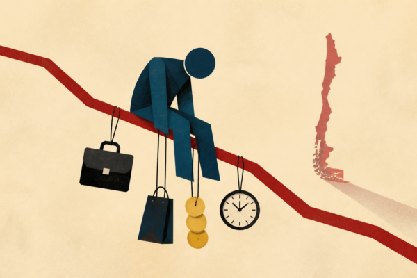 Chile se pone triste: el deterioro del ánimo en medio de la incertidumbre laboral y económica