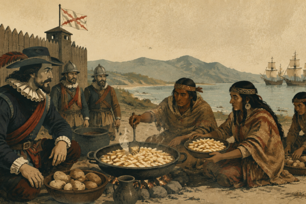 ¿Las papas fritas podrían ser chilenas? El registro de 1629 que reabre su historia